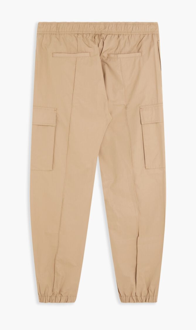 PANTS INFORMAL CTTN PPLN BIGGIE WAIST ZIP POCKET LOOSE FIT