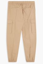 PANTS INFORMAL CTTN PPLN BIGGIE WAIST ZIP POCKET LOOSE FIT