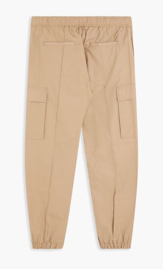 PANTS INFORMAL CTTN PPLN BIGGIE WAIST ZIP POCKET LOOSE FIT
