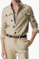 Stand Collar Overshirt