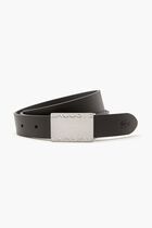 Men'S Lacoste Pin And Flat Buckle Belt Gift Set