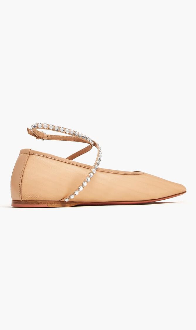 Ane Mesh Crystal Ballet Flats Ane Mesh Crystal Ballet Flats