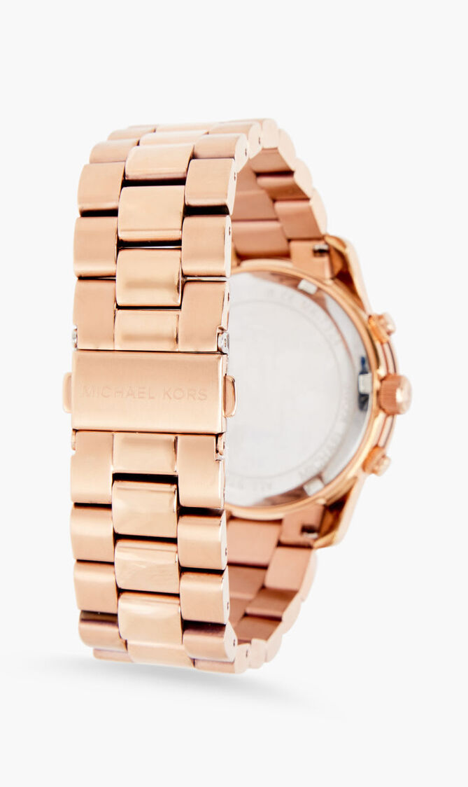 RUNWAY 38MM ROUND SSBR ROSEGOLD