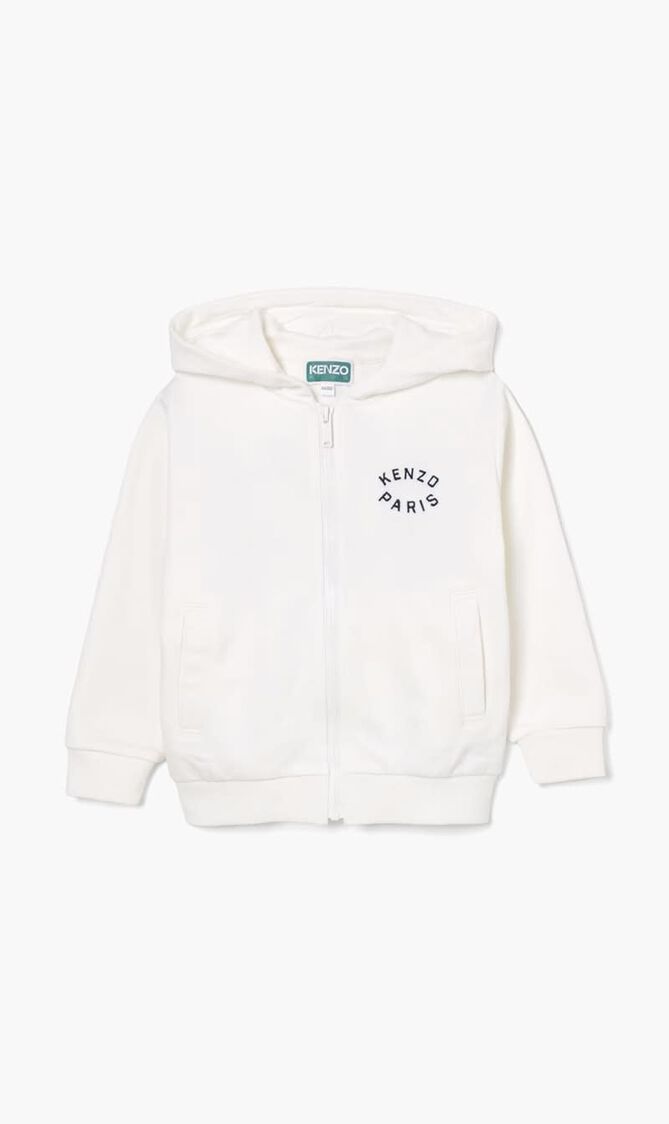 Hooded Zip Up Sweatshirt