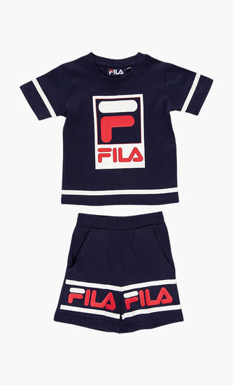Ruben Logo T-shirt and Short Set
