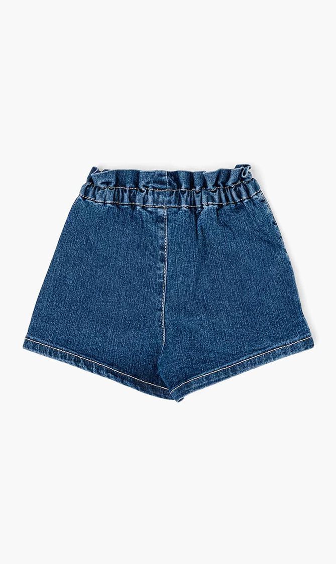 Eco Friendly Ruffle Waist Shorts