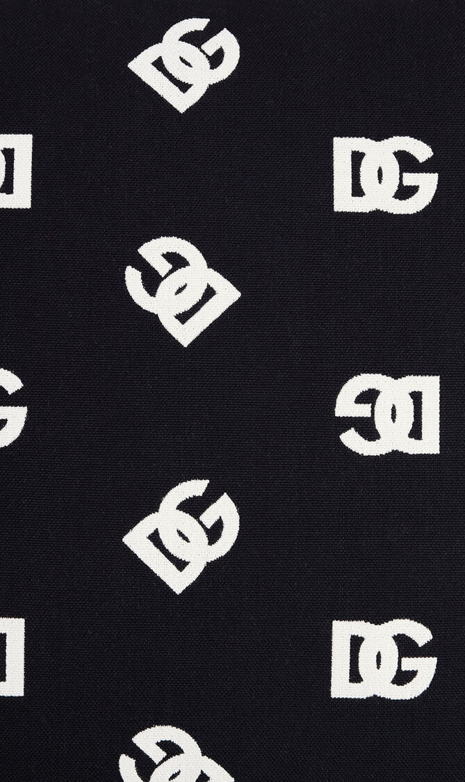 DGA DG LOGO CUSHION - DOUBLE FACE BLACKWHITE
