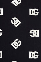 DGA DG LOGO CUSHION - DOUBLE FACE BLACKWHITE