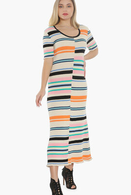 Bodycon Stripes Dress