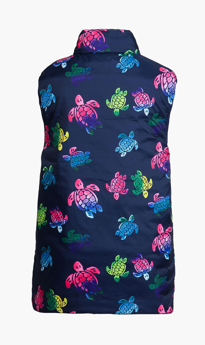 Reversible Unisex Sleeveless Jacket