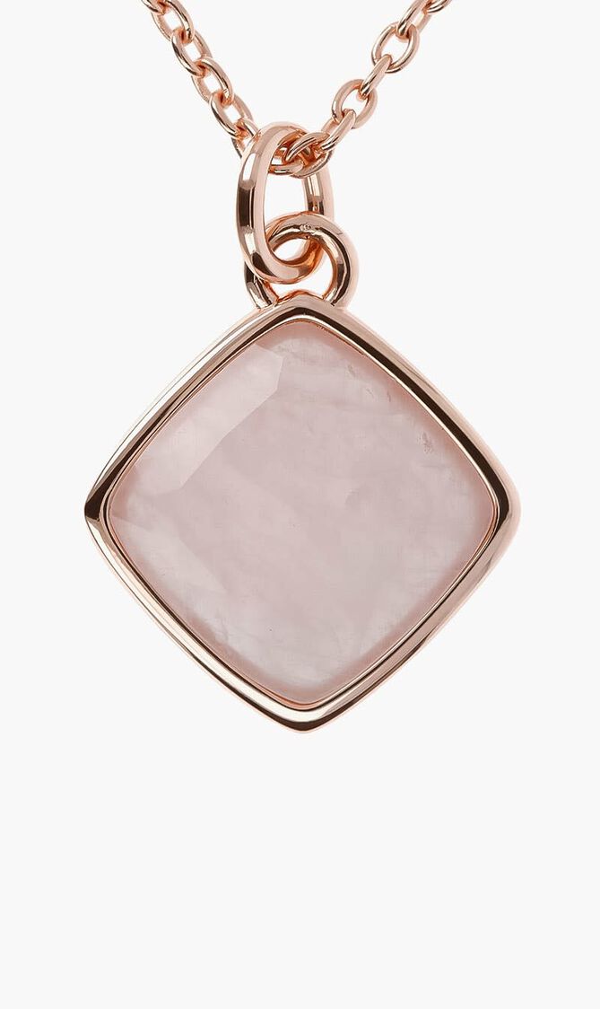 Squared Pendant Necklace