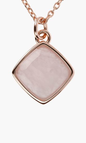 Squared Pendant Necklace