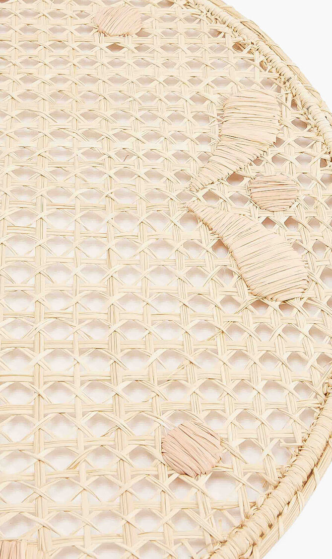 Iraca Round Table Mat