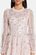 SHOOTING STARS LONG SLEEVE ANKLE GOWN