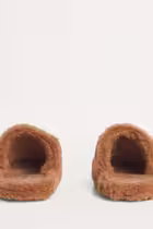 Silk Teddy Slippers