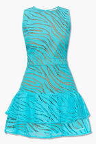 Sleeveless Openwork Dress