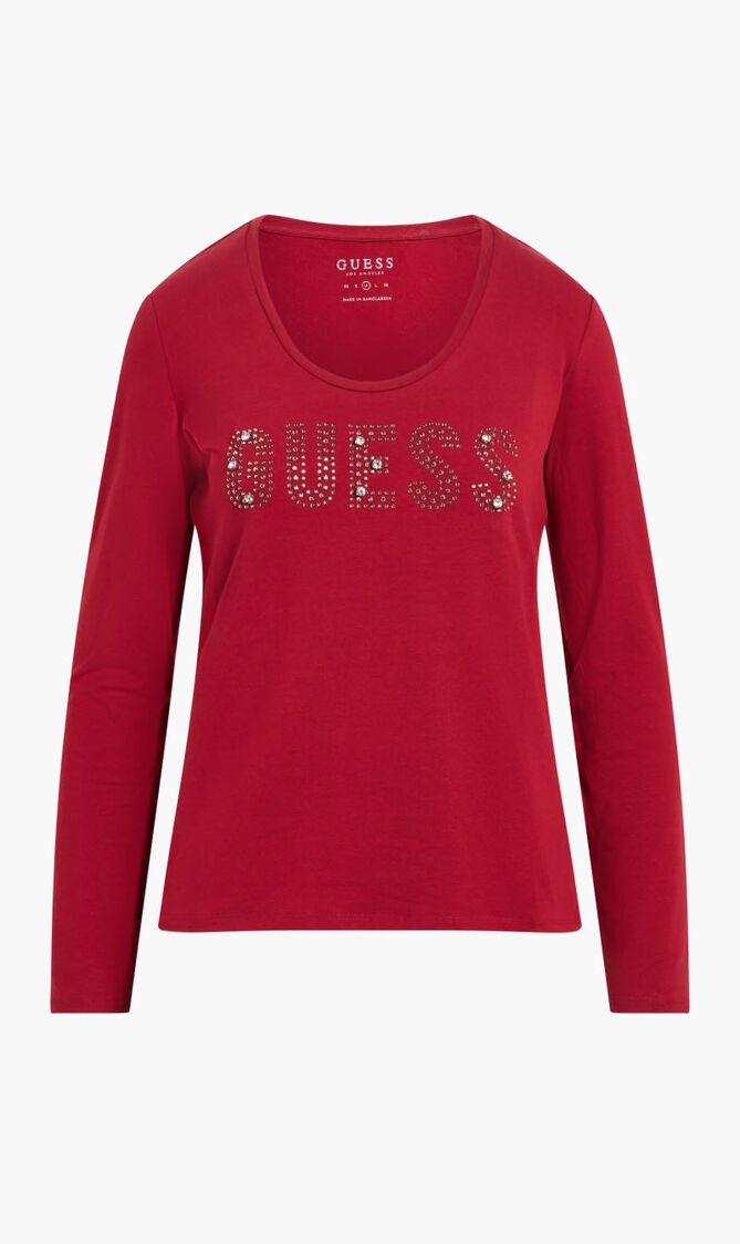 Deanna Scoop Neck Long Sleeve Tee