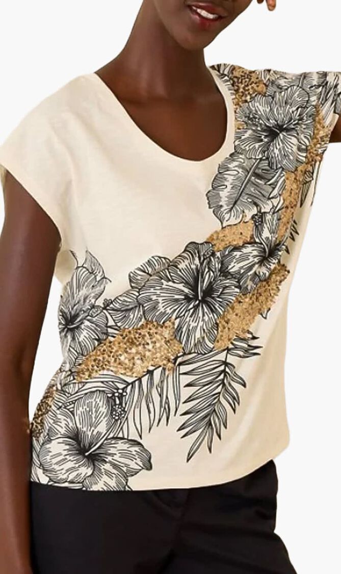 Tropical Illustration Lux T-Shirt