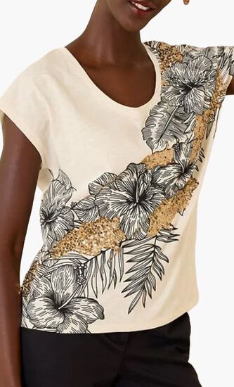 Tropical Illustration Lux T-Shirt