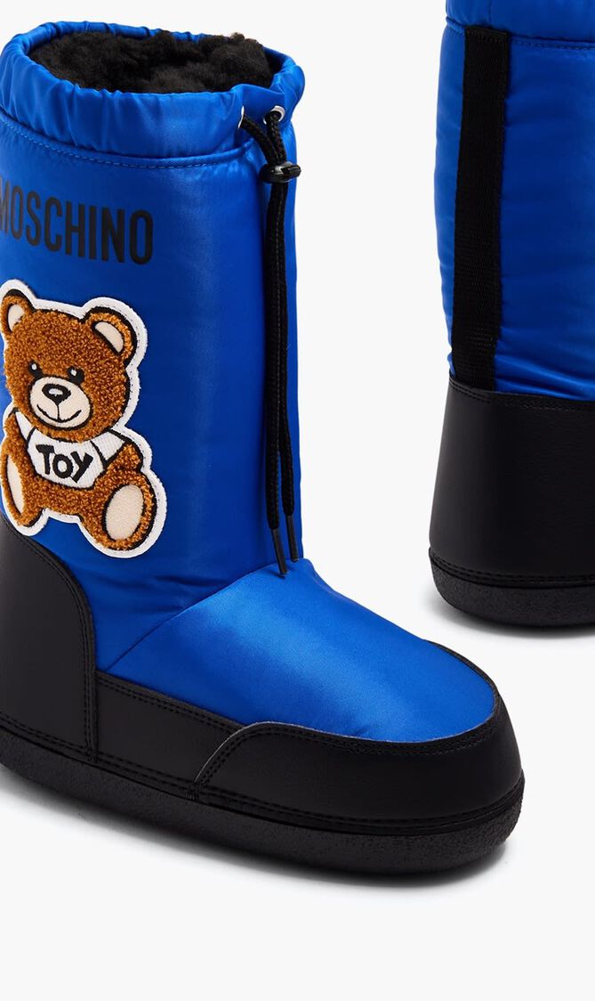 Teddy Patch Snow Boots Teddy Patch Snow Boots