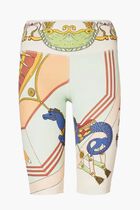 Weightless Printed Long Bike Shorts