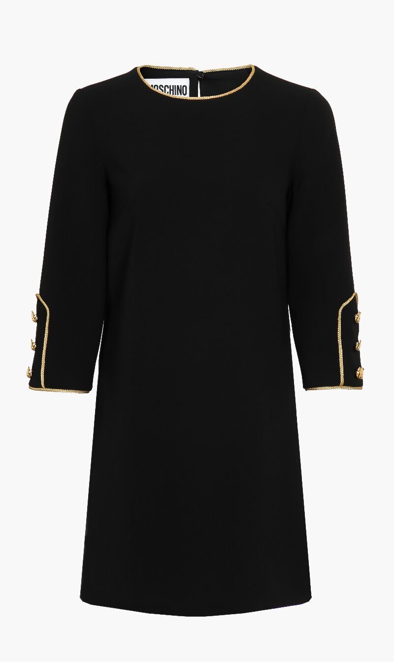 MOSCHINO Teddy Bear Button Dress AED 907.00