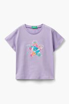 Glitter Print T-Shirt