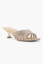 Haisley Embellished Metallic Sandals