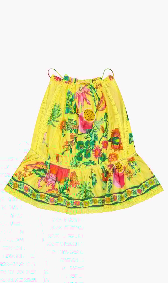 Delicate Fruit Garden Sleeveless Blouse Delicate Fruit Garden Sleeveless Blouse