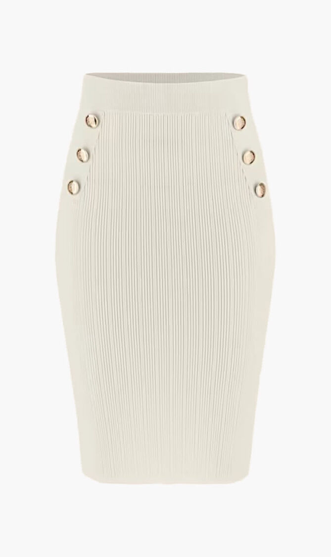 Andromeda Stitched Sweater Skirt