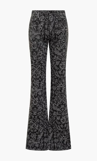 TATTOO BABY BAGGY CHINO VINTAGE BLACK WH