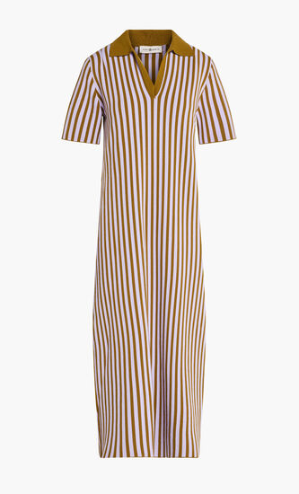Rib Polo Dress