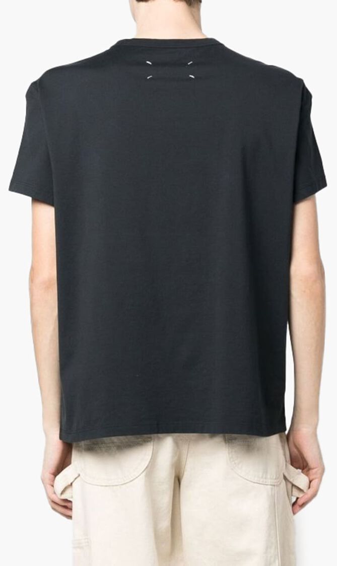 Embroidered Logo Detail T Shirt