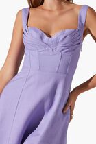 Estella Corset Midi Dress