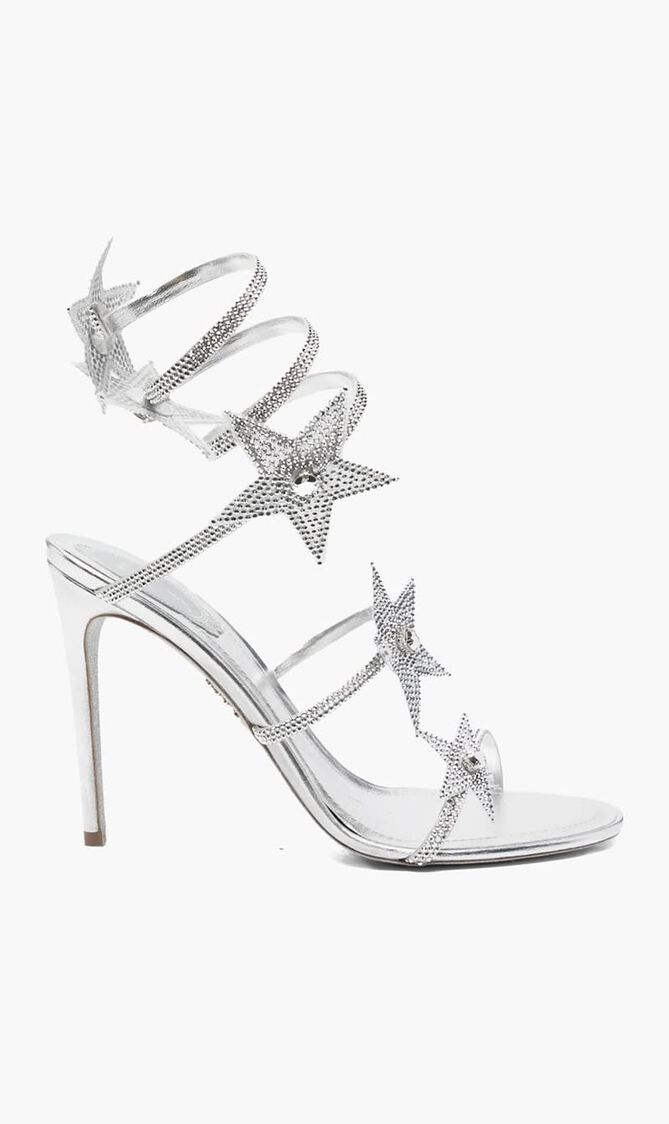 GREY SATIN LABRADOR STRASS