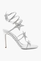 GREY SATIN LABRADOR STRASS