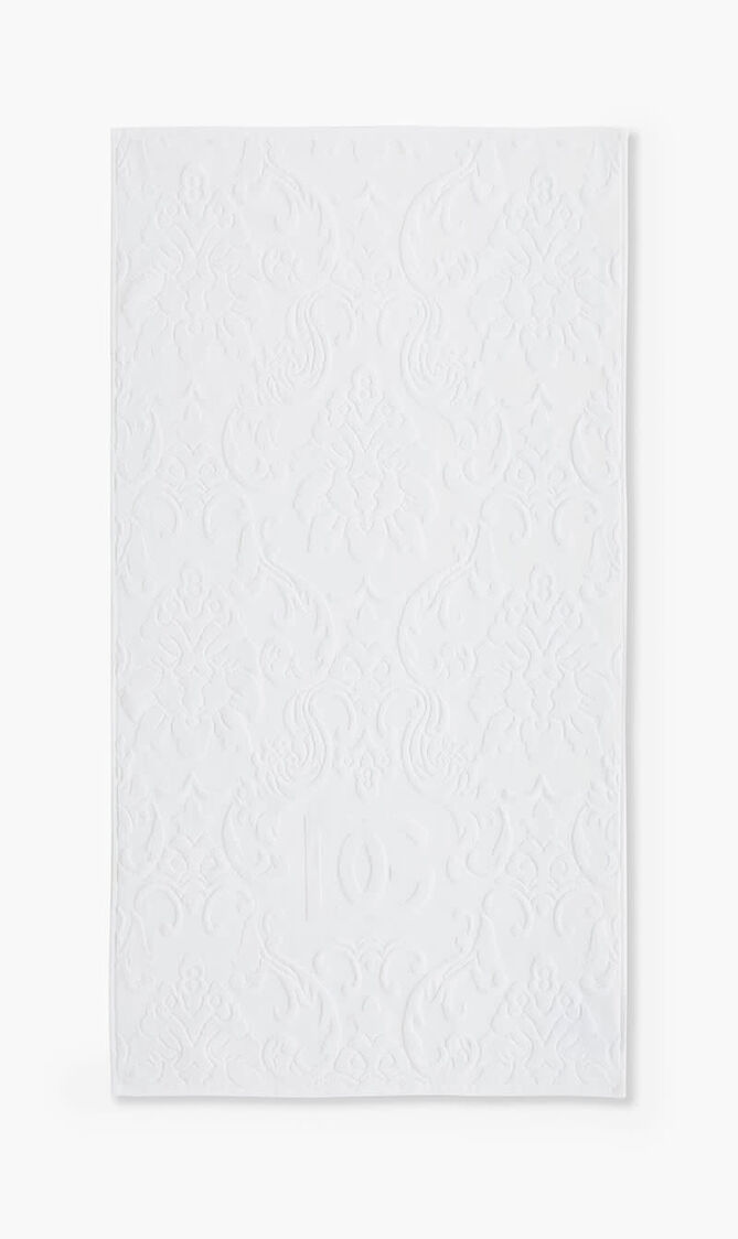 DGA ALL DECORS 5 PIECES BATH TOWELS SET WHITE