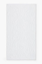 DGA ALL DECORS 5 PIECES BATH TOWELS SET WHITE