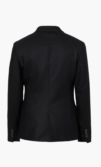 Slim Fit Wool Flannel Jacket