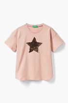 Reversible Sequin T-Shirt