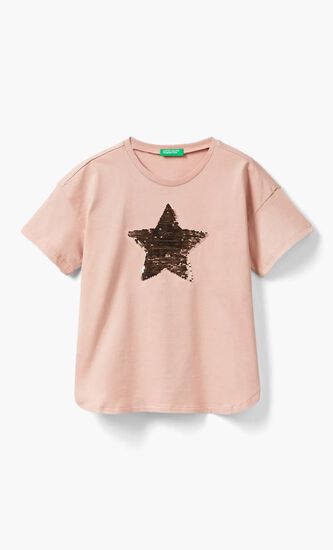 Reversible Sequin T-Shirt
