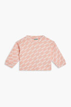 SWEATSHIRT ALLOVER LOGO