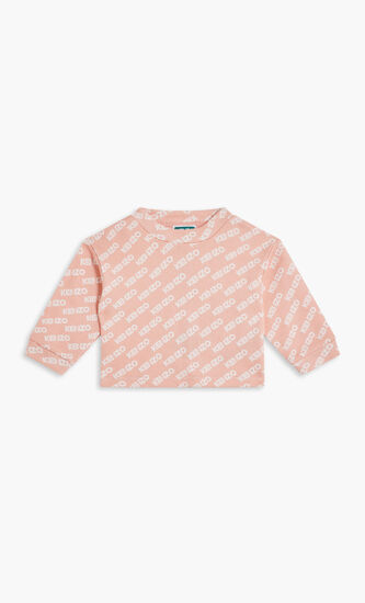 SWEATSHIRT ALLOVER LOGO