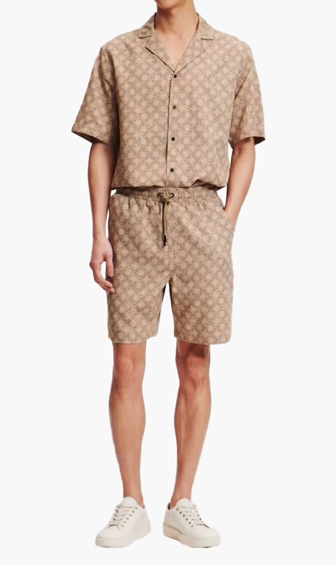 Circle Logo Aop Shorts