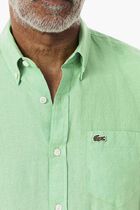 Short Sleeved Linen Shirt
