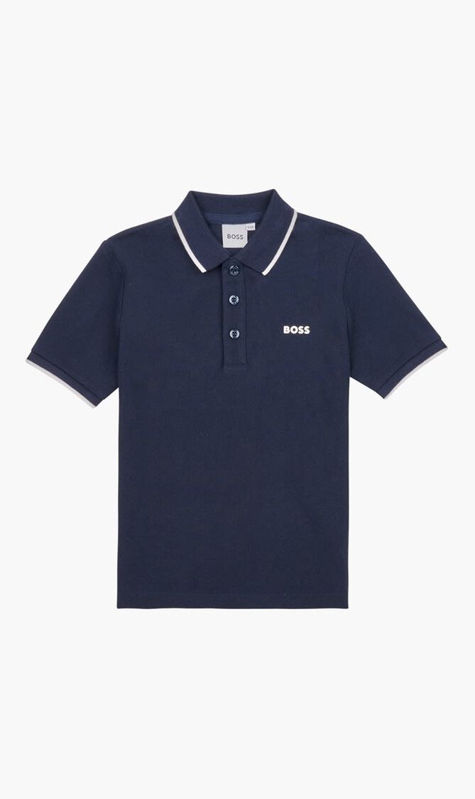 Turn Down Collar Polo