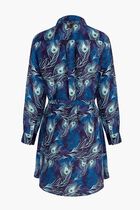 Cotton Printed Shirt Dress