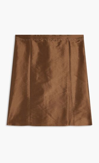 AVP BRONZE MIDI SKIRT