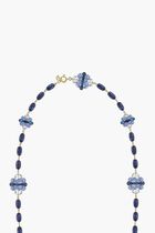 Somnia Necklace, Blue, Extra Long, Gold-Tone Plated