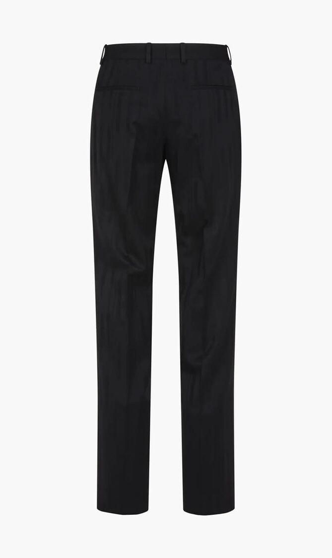 SHIBORI JACQ SLIM PANT BLACK NO COLOR